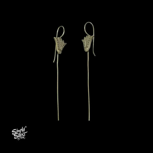 Silver-Flower-Ear-Cuff-MH6007-1