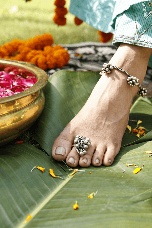 Silver Toe Rings
