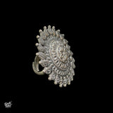 Silver Flower Ring - MH0707