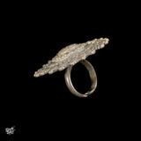 Silver Flower Ring - MH0707