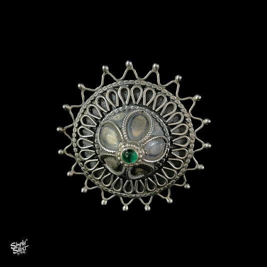 Green Stone Ring - MH1835