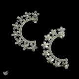Silver Flower Crescent - MH2025