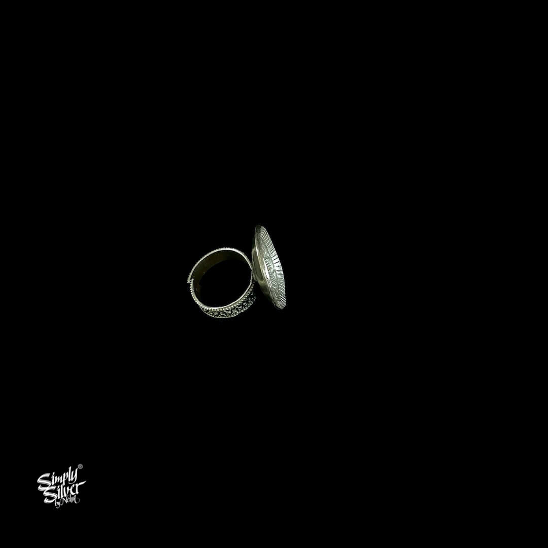Silver Flower Ring - MH2512
