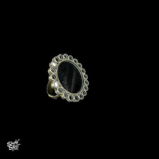 Mirror Glass Ring - MH2776