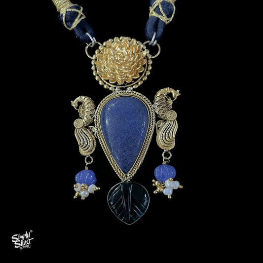 Dual Tone Kundan, Pearls & Stone Fusion  - MH2798