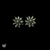 Silver Flower Studs - MH2803
