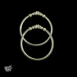 Elephant Silver Kada Pair - MH2935