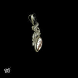 Stone Studded Pendant with Kundan Work - MH3063