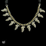 Statement Silver Peacocks with Dual Tone Gold - MH3367