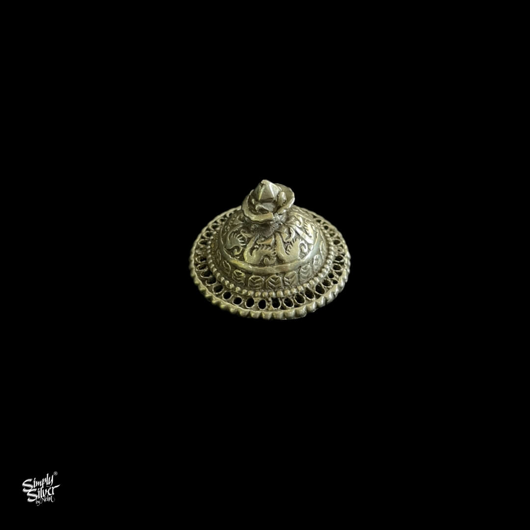 Conical Design Silver Ring - MH3549