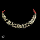 Statement Silver Jaali Necplace - MH3692