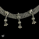 Statement Silver Krishan Jee  Choker - MH3746