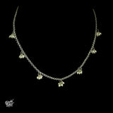 Silver Chain with Pearls - MH4474