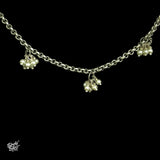 Silver Chain with Pearls - MH4474