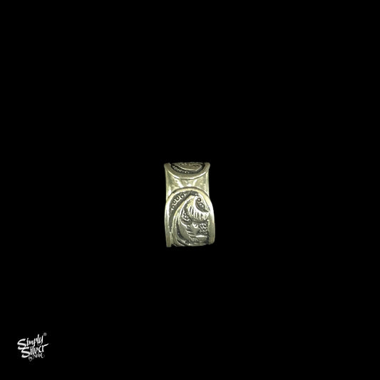 Silver Floral Ring - MH5389