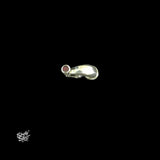 Silver Bali with Pink Stone-3