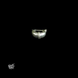 Silver Bali with Pink Stone-5