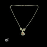Red Stone Borla Neckalce with Chain-1