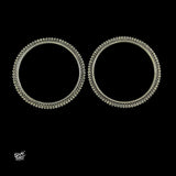 Silver Designer Raised Jaali Bangles Pair-1