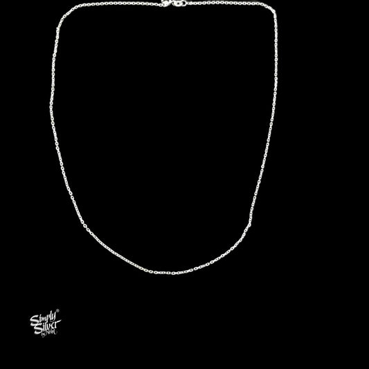 Silver Designer Chain Necklace-1