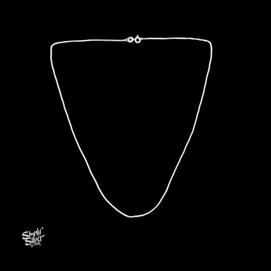 Silver Designer Chain Necklace-1