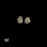 Silver Designer Ear Cufflinks-3