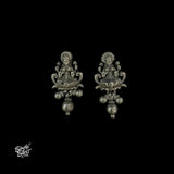Goddess Laxmi Ji Pendant with Earrings set - MH5825