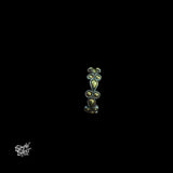 Silver Gold Plated Embossed Ring - MH5852