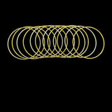 Silver Dainty Dual Tone Bangles Set of 12 (6+6) - MH5860