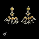 Bandhel Silver Dual Tone Earrings - MH5862