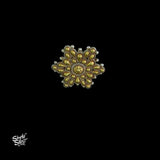 Bandhel Silver Dual Tone Flower Ring - MH5878