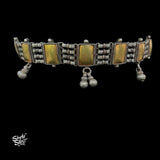 Bandhel Silver Dual Tone with Ghungroos Choker - MH5894