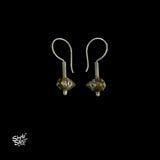 Silver Hooks with Copper & Silver Fusion Bead - MH5922