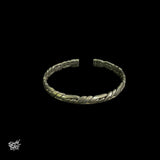Silver Unisex Twisted Kada-1
