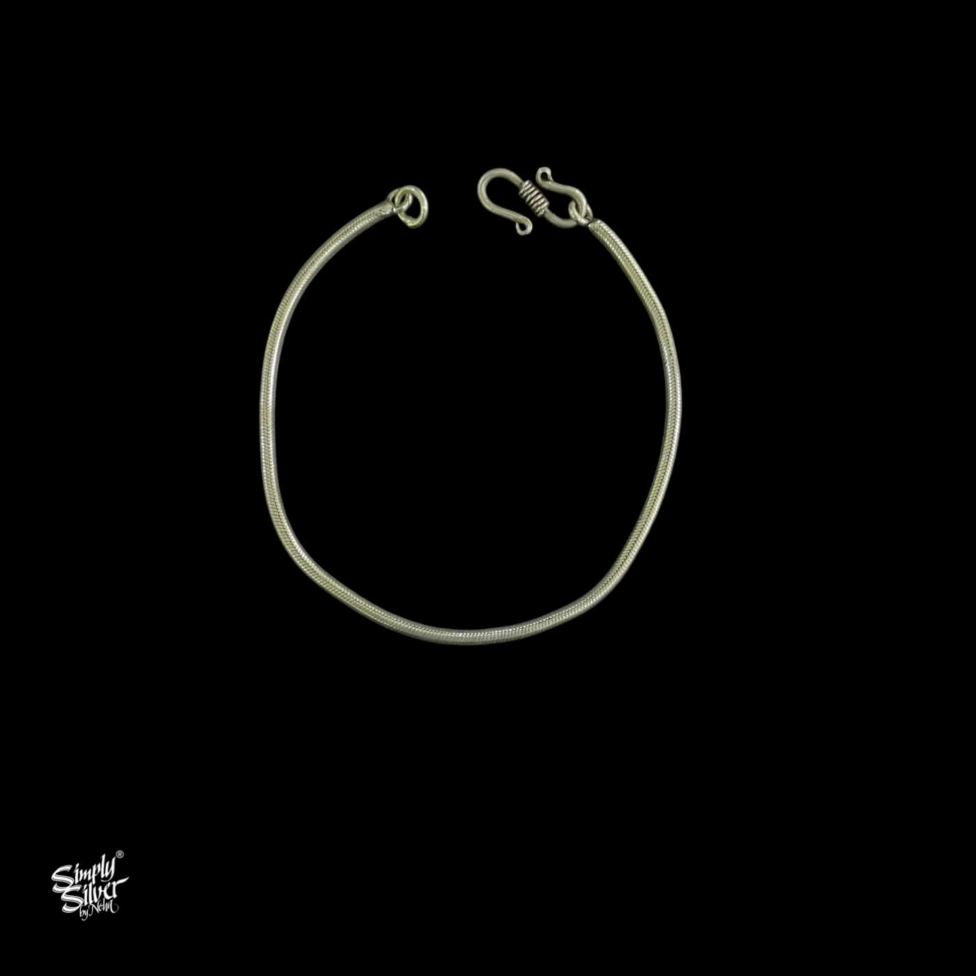 Silver Unisex Chain Bracelet-1