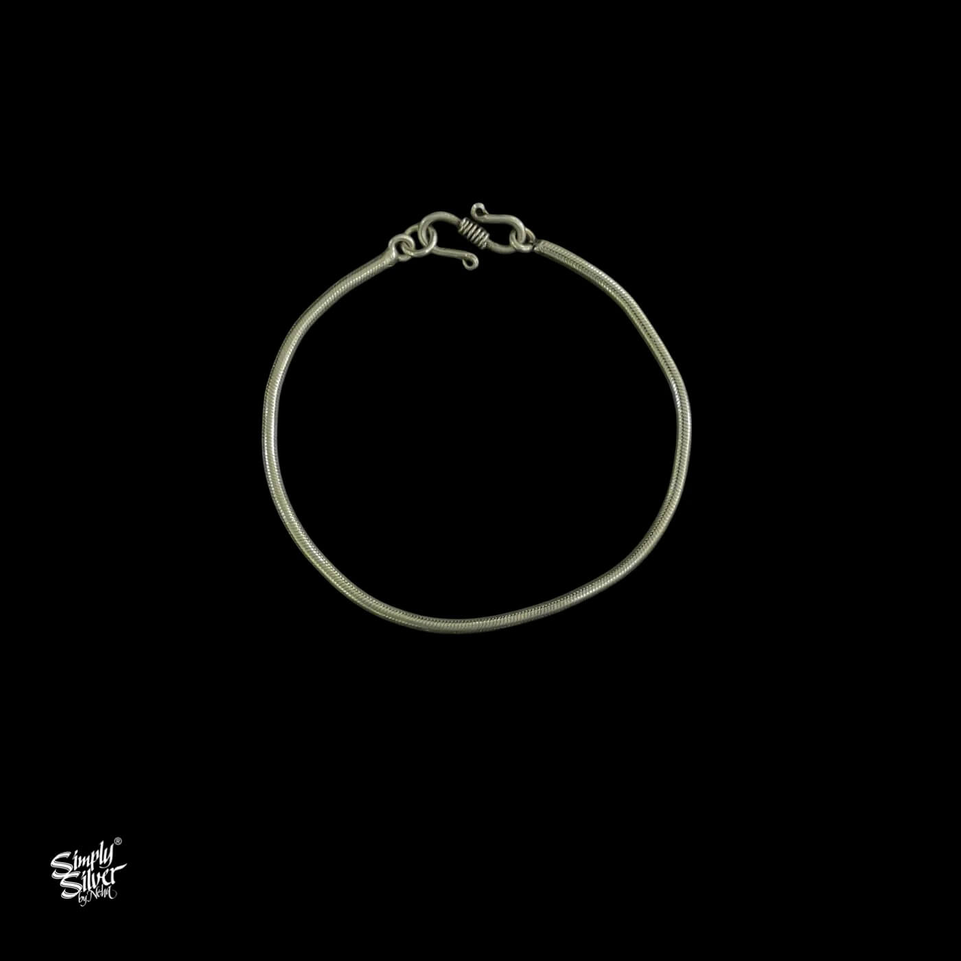 Silver Unisex Chain Bracelet-2
