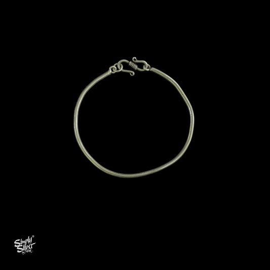 Silver Unisex Chain Bracelet-2