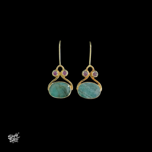 Dual Tone with Real Emerald & Rubi - MH5956