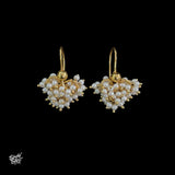 Silver Dual Tone with Bunch of Pearls - MH5957