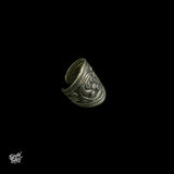 Silver Designer Floral Ring-1