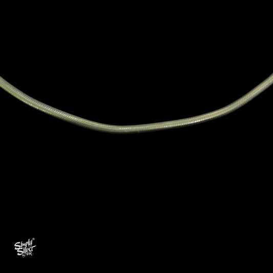 Silver Chain Necklace-2