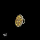 Bandhel-Silver-Dual-Tone-Flower-Ring-MH5986-3