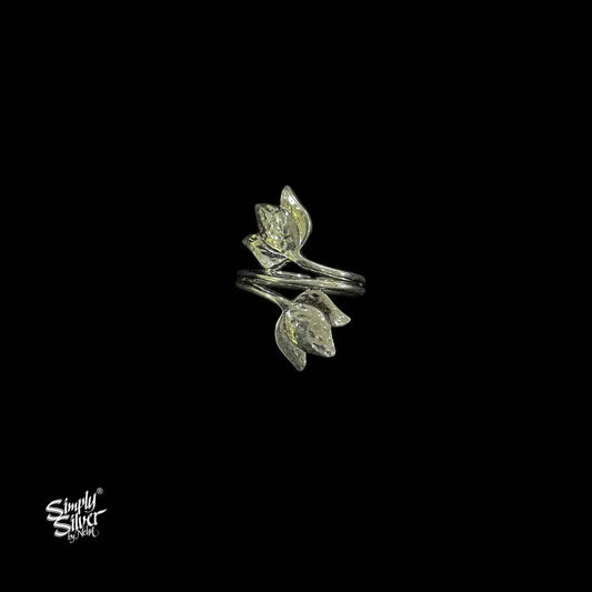 Silver-Designer-2-Flower-Ring-MH6002-1