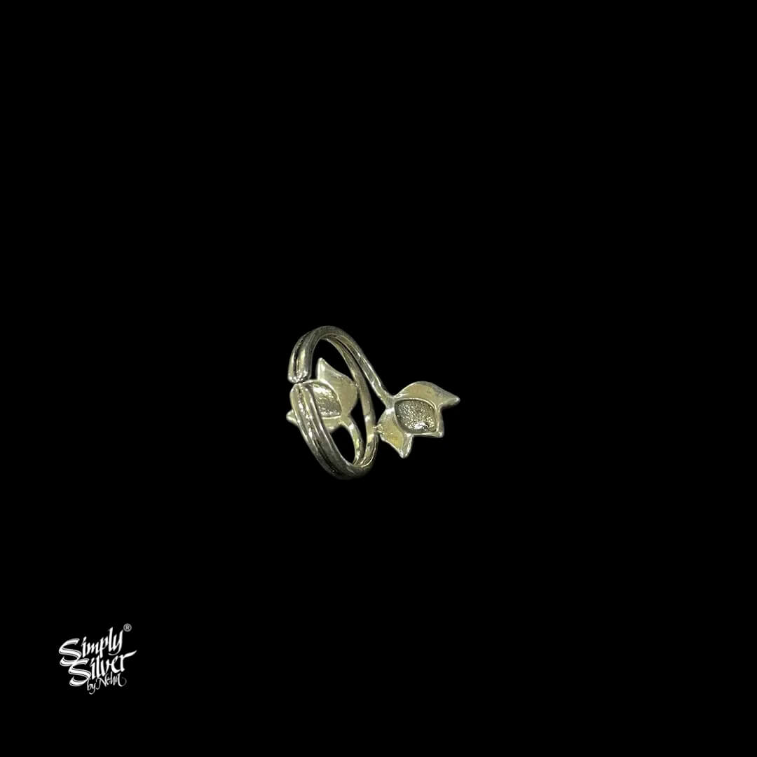 Silver-Designer-2-Flower-Ring-MH6002-3