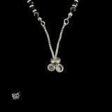 Black Stone Bracelet with AD Stone - MH6155