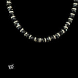 Black Stone Bracelet with AD Stone - MH6155