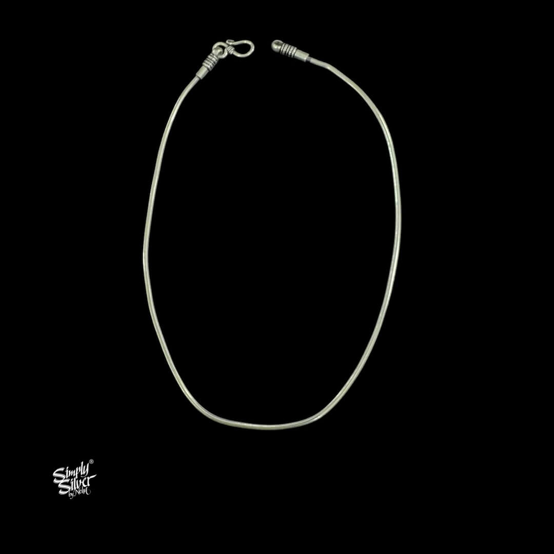Silver Chain Necklace-1