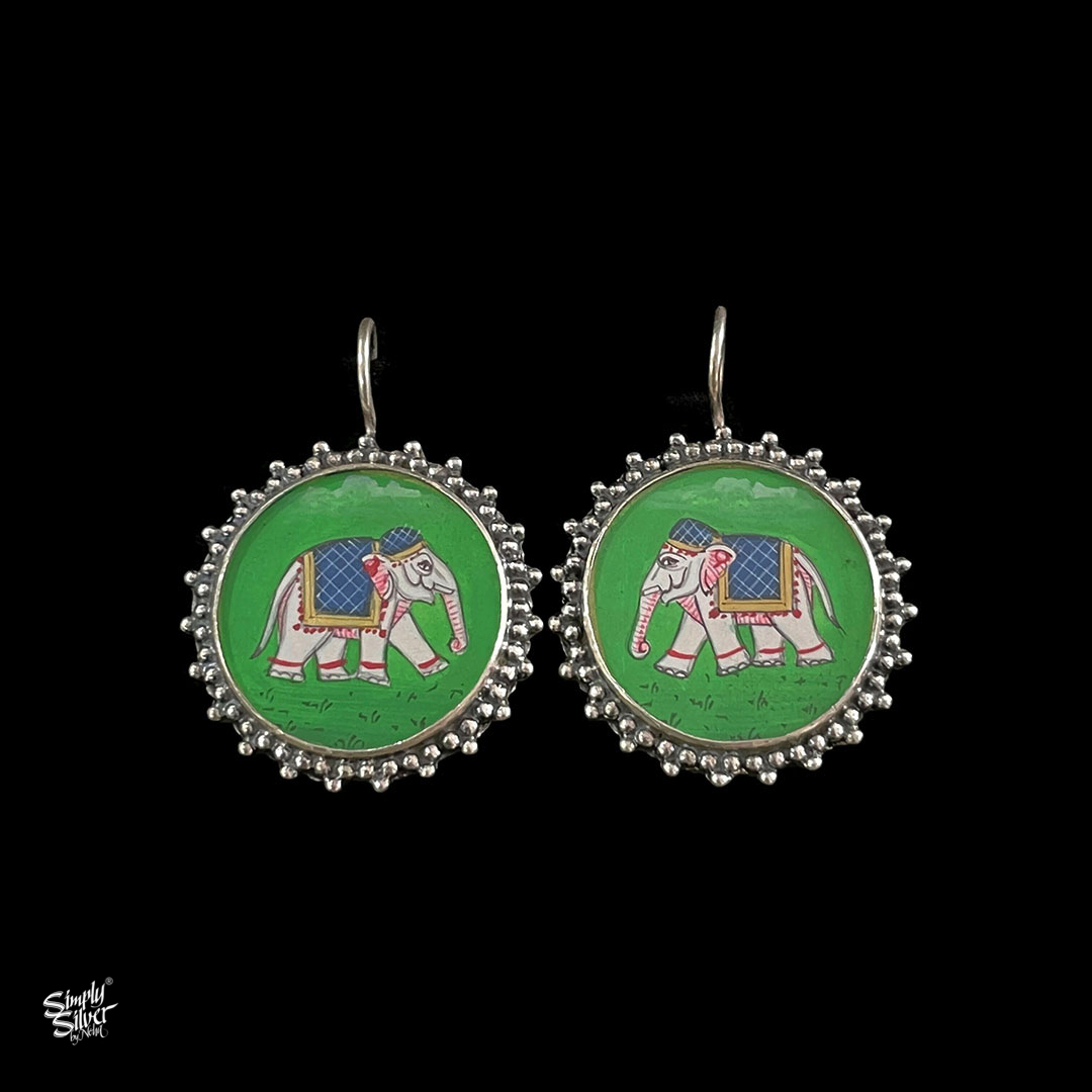 Buy Hand Painted Elephants MH1754   MH1754 1 